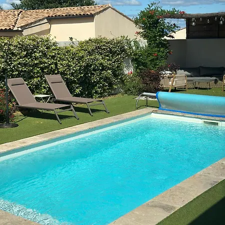 Charmante - Piscine - 3 - Cloturee 别墅 Blauzac (Gard)