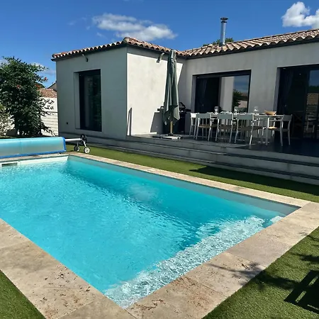 Charmante - Piscine - 3 - Cloturee Blauzac (Gard)
